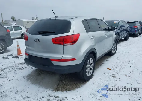 2016 Kia Sportage Lx from USA, damaged, VIN KNDPB3ACXG7836502